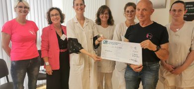 Grâce au don de l’association la Penmar’Ose, une socio-esthéticienne va aider les patients de l’hôpital de jour oncologie