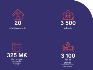 chiffres clés de l'Hospitalité 2025 20 etablissements 3 500 salariés 325 millions d'euros de budget 3 100 lits et places